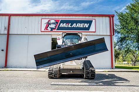 mclaren air monster skid steer tire|mclaren dozer blades website.